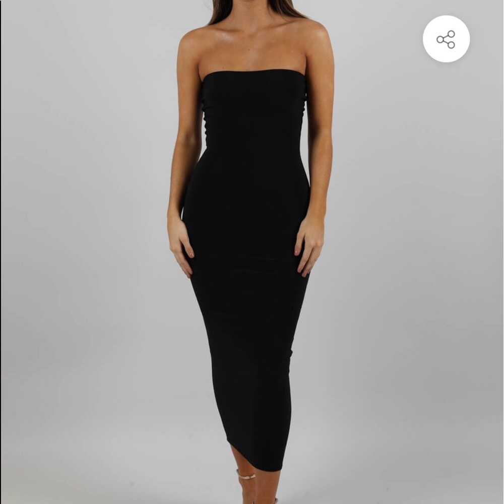 🌺Black maxi dress